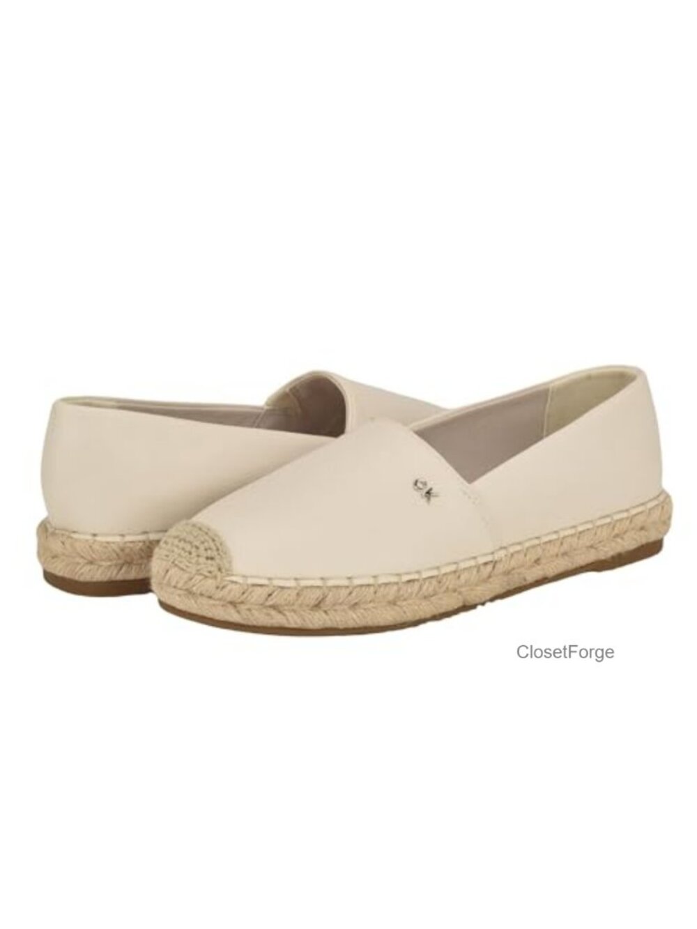Calvin Klein Popular Ballet Flats Women's Slip-On Faux Leather